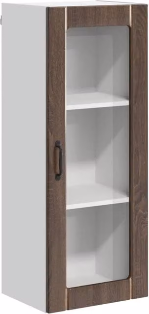 Armadio da cucina moderno pratico portaoggetti 40 x 31 x 100 cm in legno multistrato rovere marrone 02_0054119