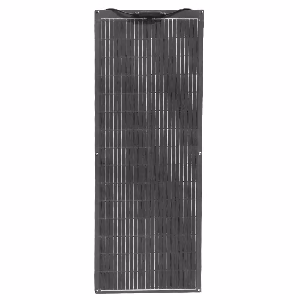 Pannello solare flessibile, monocristallino ad alte prestazioni, 100W/200W, grado di protezione IP67 (resistente all'acqua), temperatura di esercizio da -45°C a 80°C / da -49°F a 176°F