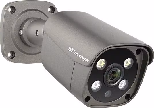 Telecamera di sicurezza POE, audio bidirezionale, riconoscimento facciale intelligente, telecamera POE 48V 5MP