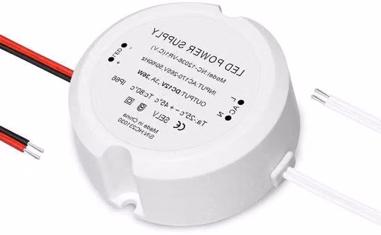 Trasformatore LED - Comanda luci - IP66 impermeabile - 36 Watt 12 Volt - Bianco
