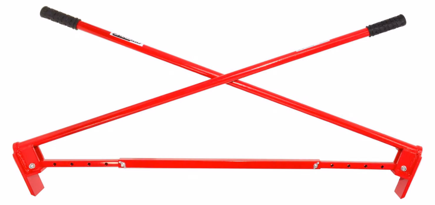 Pinza multifunzione per la presa di bordure e lastre, da 700 a 1100 mm