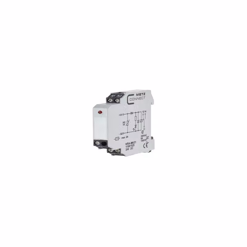Modulo di accoppiamento Metz Connect KRA-M6/21 24DC 11061525