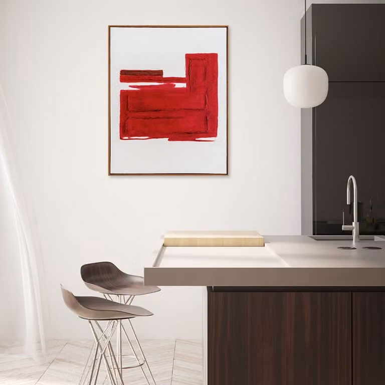 Quadro Racing Red Agave Quadri