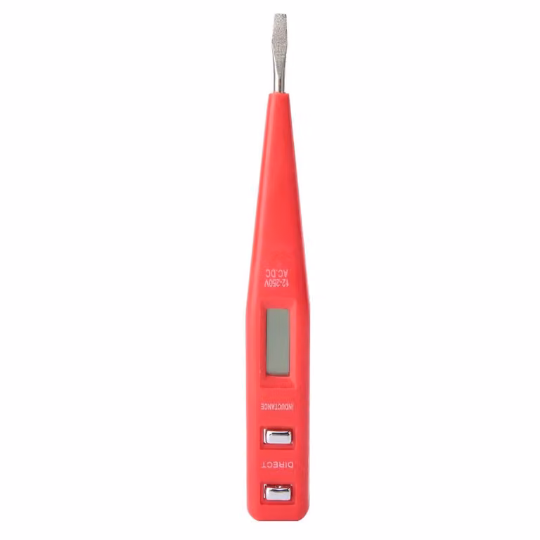 Tester di tensione multifunzione con display digitale, penna di prova senza contatto per cacciavite