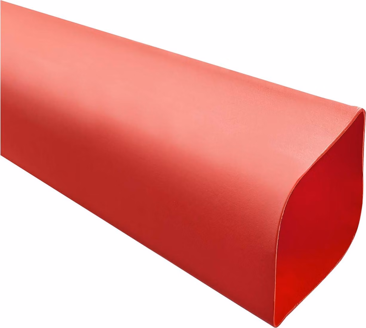 Tubo termoretraibile STEX24, rapporto di restringimento 2:1, venduto al metro, colore rosso, dimensioni 50,8/25,4 mm (2 pollici), temperatura di restringimento minima 70°C, restringimento completo a