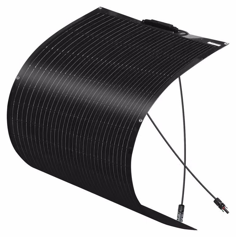 Pannello solare, design flessibile, produzione di energia efficiente, 100W, colore nero