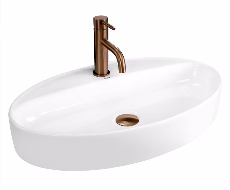 Lavabo Da Appoggio REA NASTAZJA 61 White