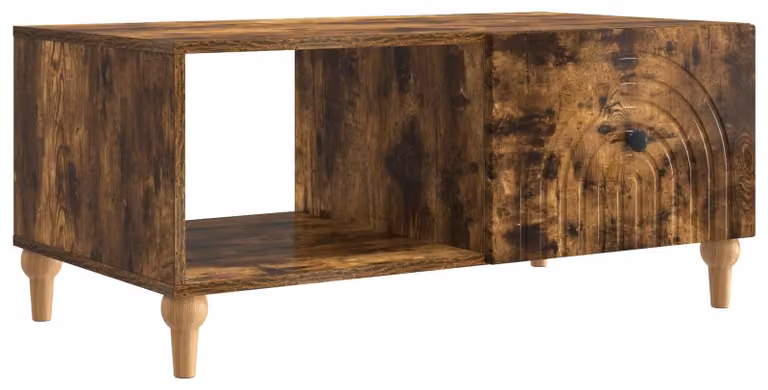 Tavolino da salotto Rovere Fumo 90 x 50 x 40 cm
