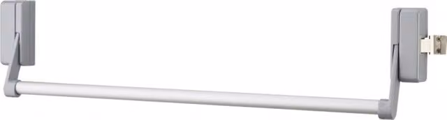 Serratura antipanico THIRARD a 1 punto laterale reversibile, colore grigio, per porta con larghezza massima di 1150 mm