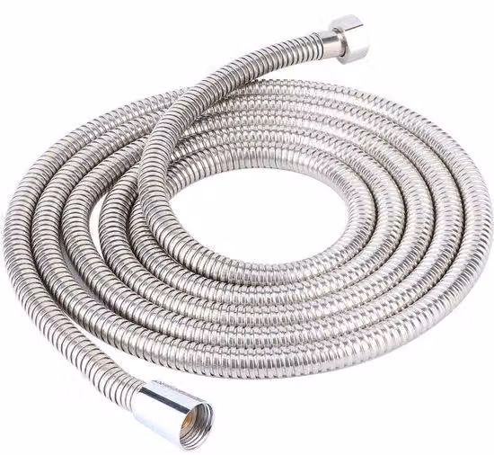 Rubinetti per doccia - 3 metri - Acciaio inossidabile - Resistenti - Resistenza alle alte temperature - Tubo interno in gomma - Durata elevata - Assenza di perdite