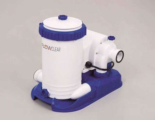 Bestway flowclear 58391 - pompa di filtraggio a cartuccia, portata 9.463 l/h per piscine fuori terra, tipo iv-b