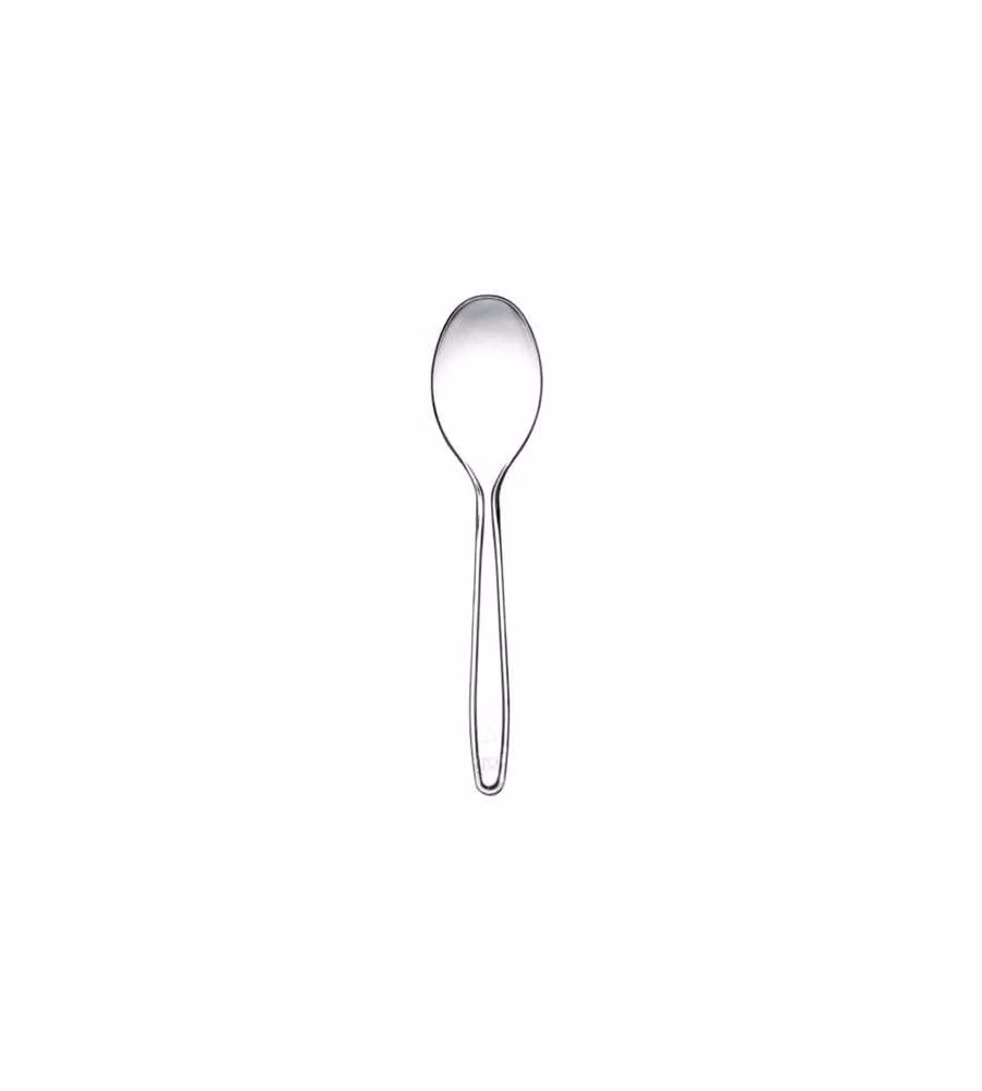 Cucchiaino Trasparente Pz 40 Re-Usable Dopla
