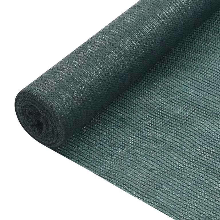The Living Store Copertura per recinzione verde 3,6x25 m HDPE 75 g/m²
