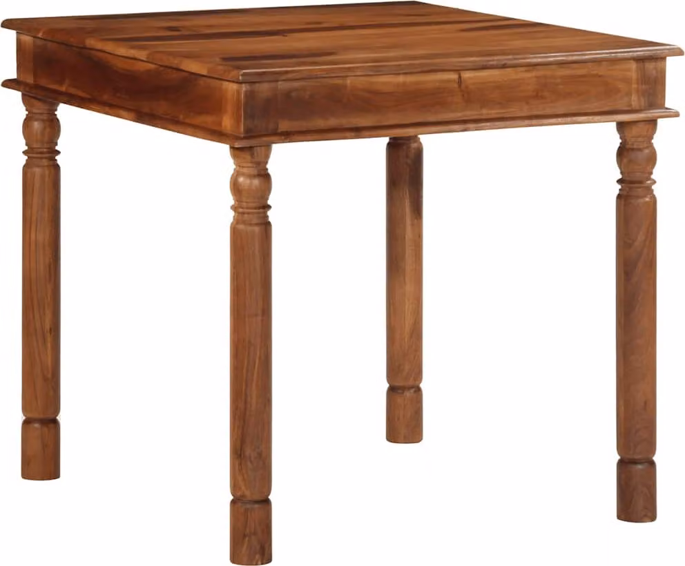 Maison Exclusive - Tavolo da pranzo 80x80x77 cm, in legno massello di acacia