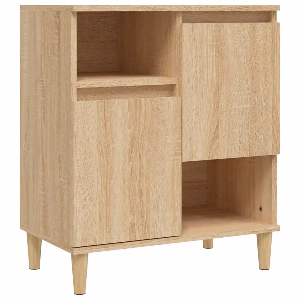 Credenza Rovere Sonoma 60x35x70 cm in Legno Multistrato
