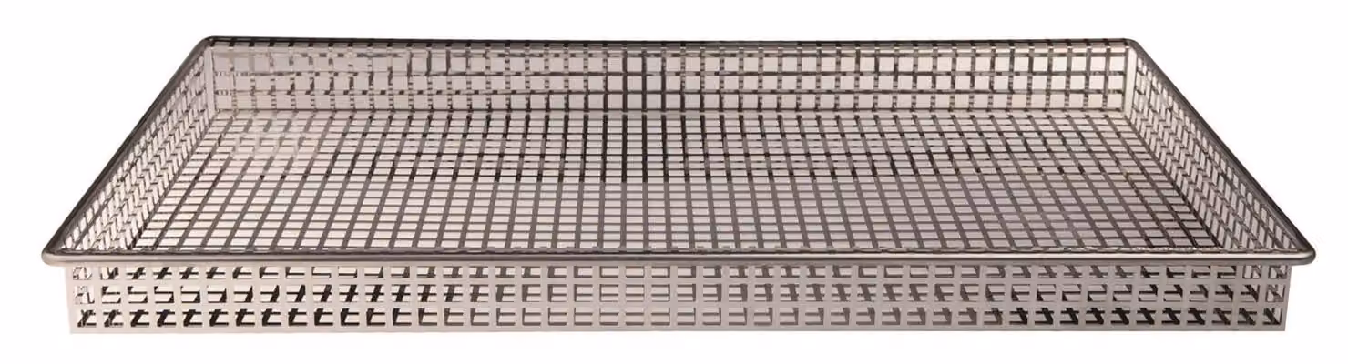Teglia Gastronorm GN1/1 per frittura in acciaio inox cm53xx32,5 h.cm.2
