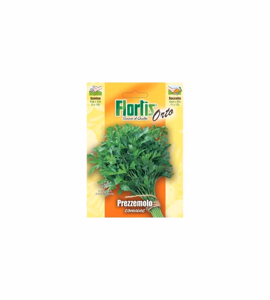 Flortis Semi di Prezzemolo Comune - Sementi aromatiche atossiche 10g
