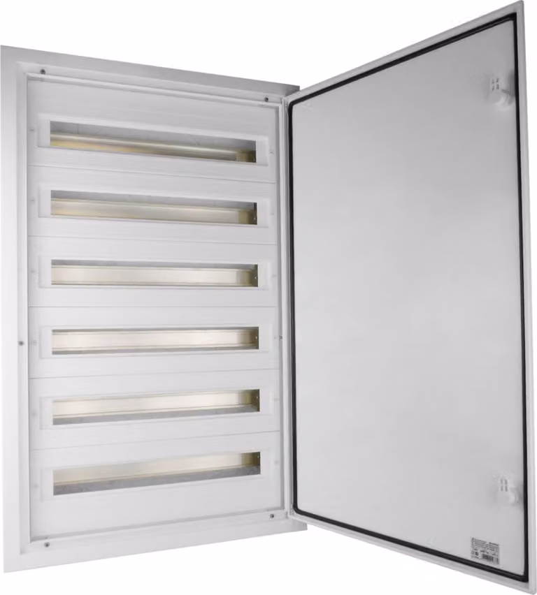 Scatola di distribuzione IP54 DARP-144 6x24 da incasso in alluminio Scatola di sottodistribuzione Scatola di fusibili 9.624 E-P 6774