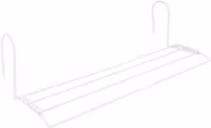 Stendibiancheria per radiatore Iseo Metaltex Bianco L: 60 cm, P: 40 cm, H: 12 cm