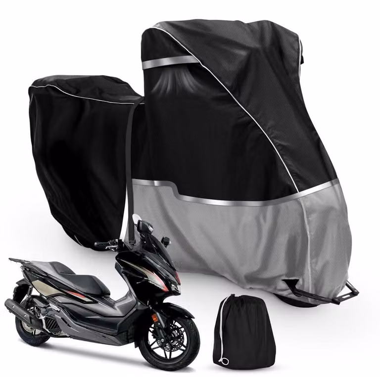 Copertura impermeabile per motociclette, realizzata in tessuto Oxford 420D, adatta per scooter Honda Forza 125/350 e SH 125/350i