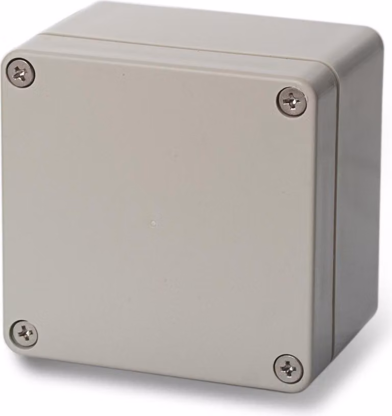 Variante con custodia vuota in ABS - Dimensioni: 83 x 81 x 56 mm
