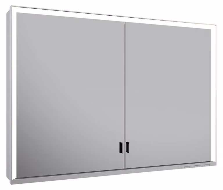 KEUCO Royal Lumos armoire de toilette murale 2 portes, porte longue, 1050mm, 14308172301, 14308172301