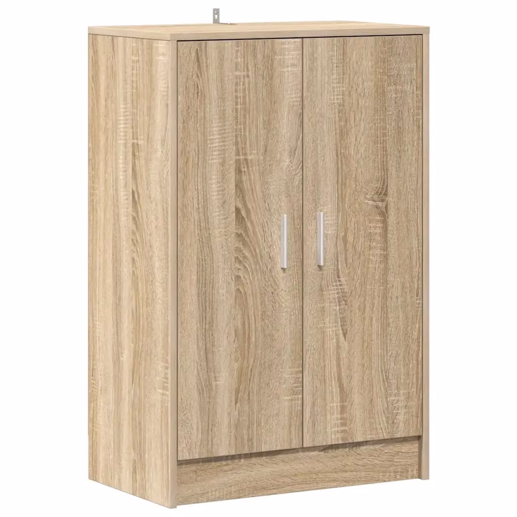 Scarpiera-Scaffale Design Mania in MDF Marrone con Ante a Battente, L/P/H: 60 x 35 x 92 cm – 2