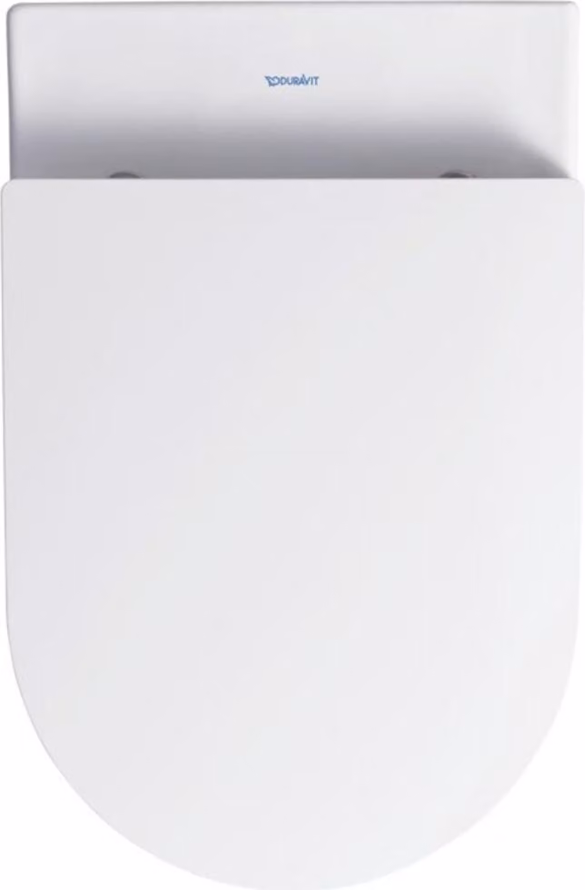 Duravit ME by Starck - Wc sospeso con HygieneFlush, senza bordo, HygieneGlaze, bianco 2579092000