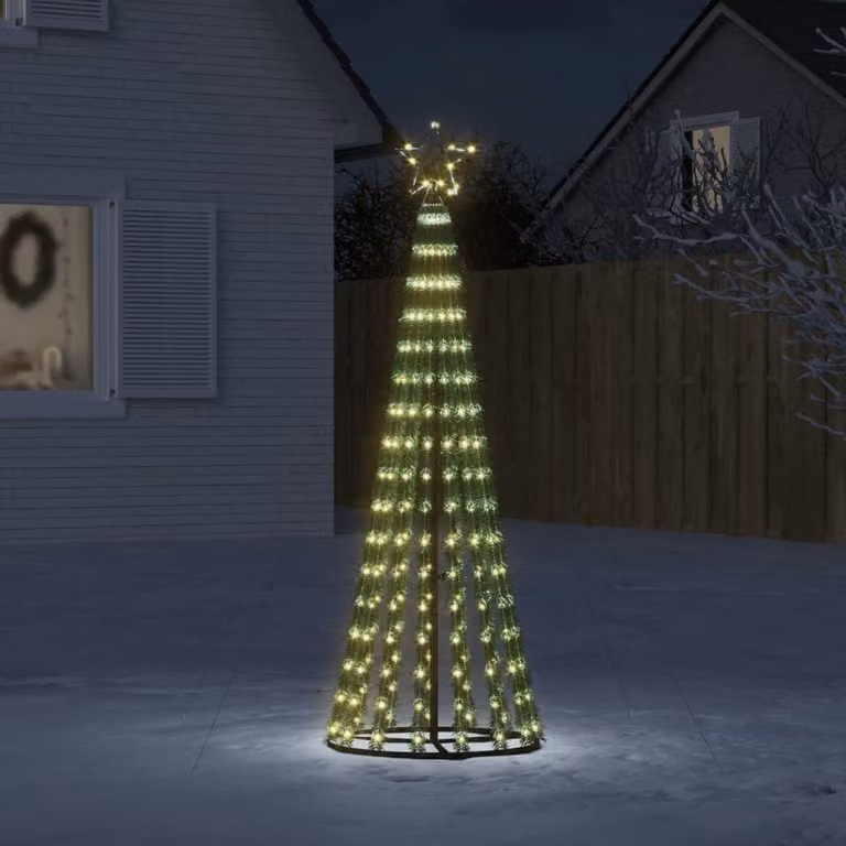 Maison Exclusive - Albero di Natale a LED, 275 luci, luce bianca calda, 180 cm