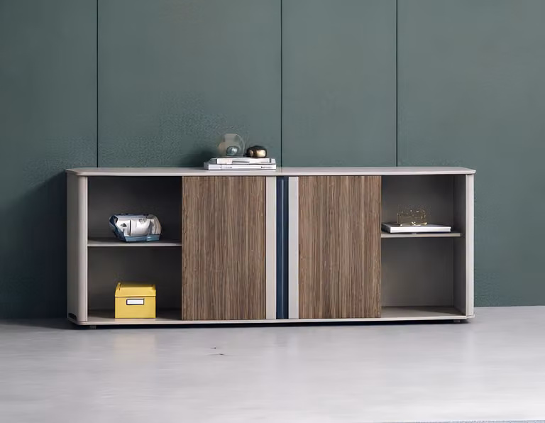 Credenza moderna color marrone - Credenza in legno esclusiva per il soggiorno