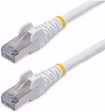 Cavo di rete Ethernet LAN Startech.Com CAT8 S/FTP Patch Cable PoE++ Bianco, Lunghezza: 2 m