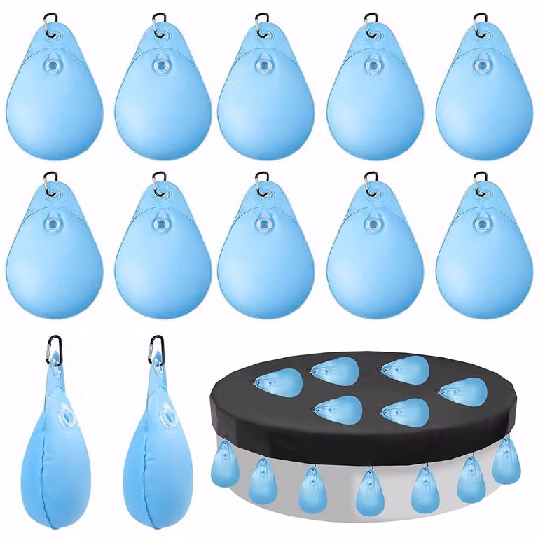 Copertura per piscina, pesi, sacche d'acqua, 12 sacche d'acqua per piscina