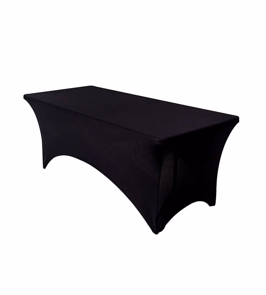 Copritavolo Nero 182x74x74 cm per Tavolo Catering