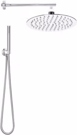 Soffione doccia tondo slim rain IPERBRIKO Cromo lucido Diametro: 25 cm