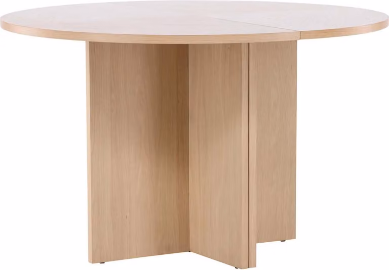 FURNLUX Tavolo da pranzo Strada Oak 170cm / Hauptfarbe: Beige / Dimensioni: 170 x 170 x 74 cm