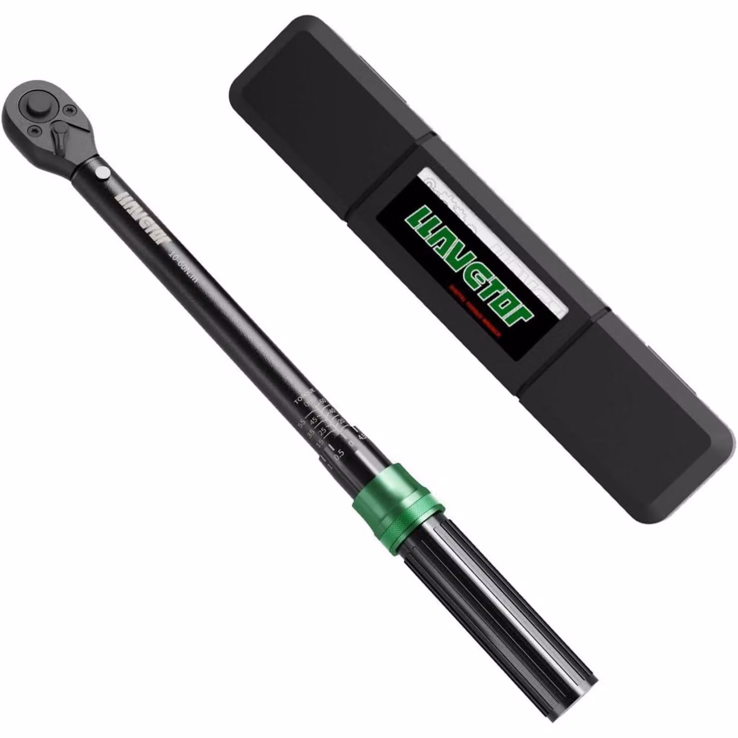 Chiave dinamometrica da 3/8 di pollice, 10-60 Nm, 72 denti, con cricchetto reversibile, precisione ±3%, adatta per biciclette e motociclette