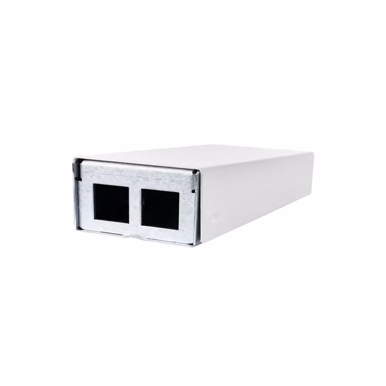METZ CONNECT 130861-0202KE, montaggio a parete, bianco, alluminio, acciaio, zinco, 52 mm, 110 mm, 43,6 mm