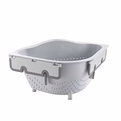 Scolapasta Angolare Drain-On 36X14 H 21 Metaltex