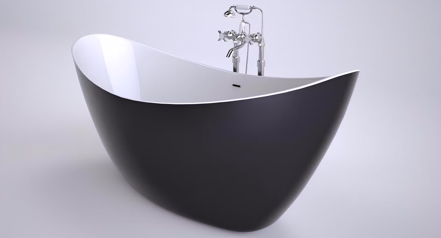 Design Badewanne Badewannen Ovale Freistehende Moderne Badezimmer Wannen Acryl