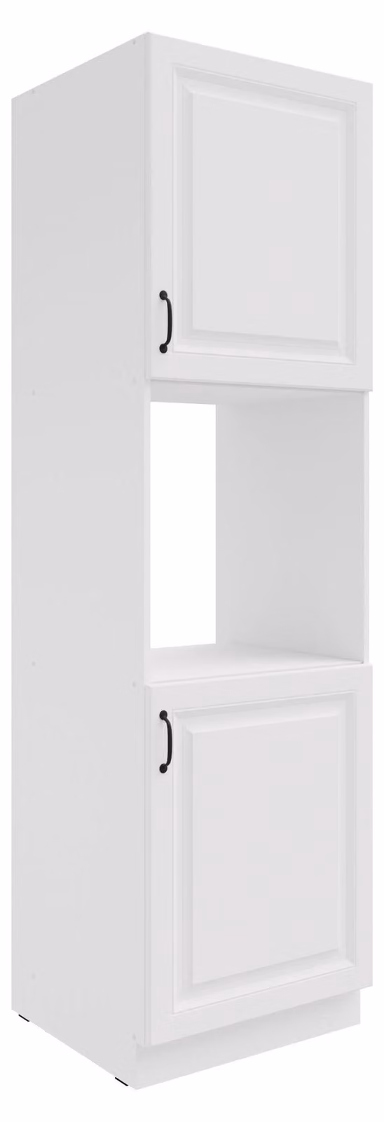 Armadio alto per forno da cucina, 60 cm, modello Stilo, colore bianco, ideale per cucine a parete o blocchi cucina