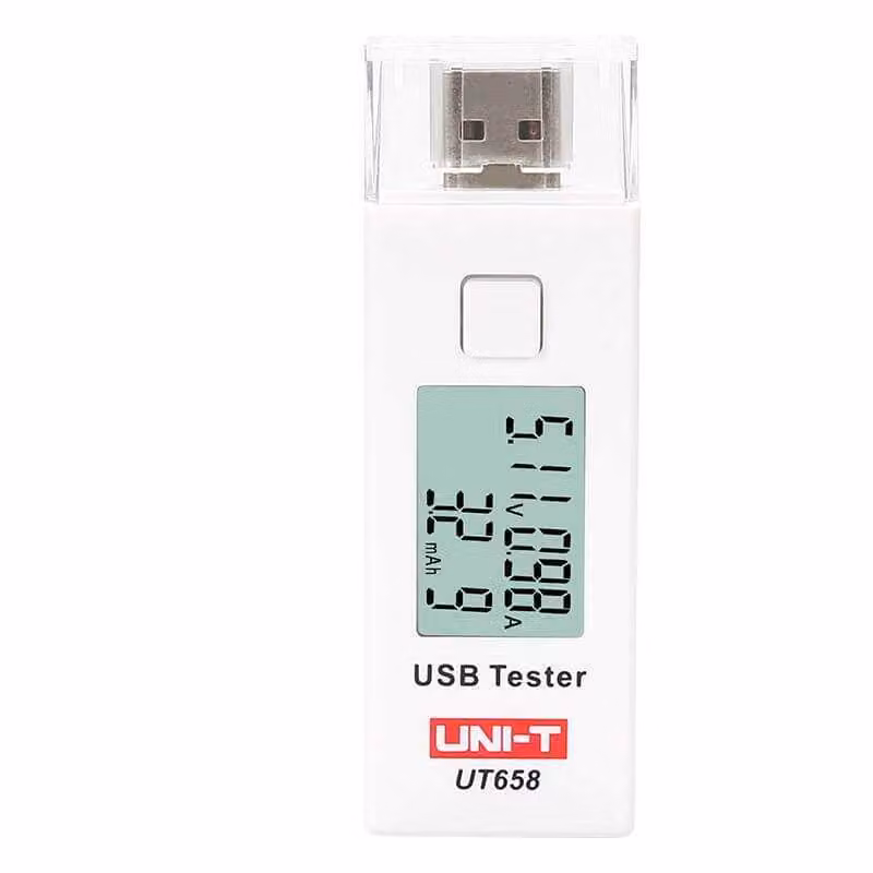 UNI-T, UT658, tester USB, compatto, USB-A