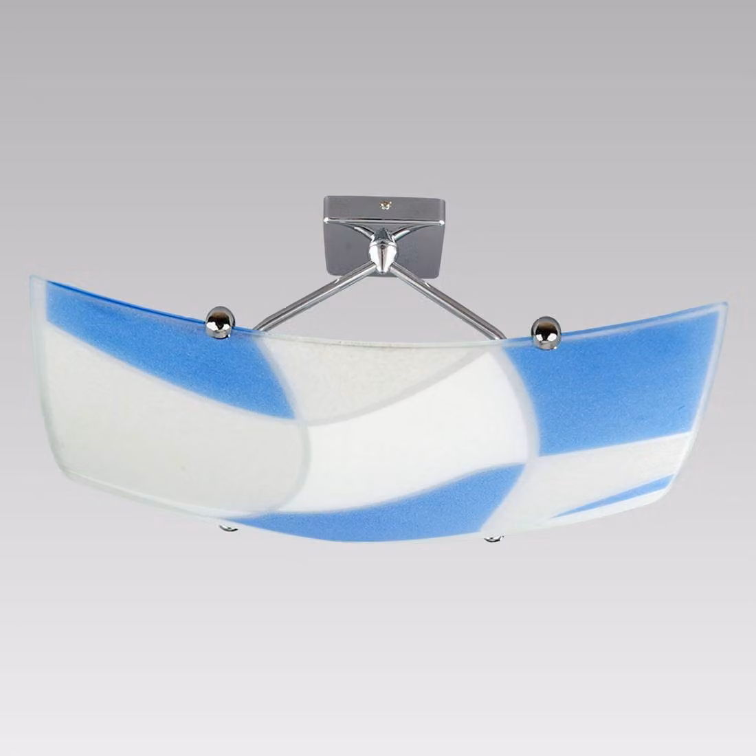 Plafoniera ASPIS 2xE27/40W, blu L: 400, L: 230, H: 400, dimmerabile