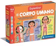 Gioco educativo Il Corpo Umano Clementoni Montessori multicolore