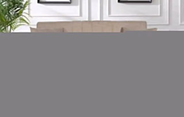 Divano Moon a 2 posti con funzione letto in tessuto beige e brown di Hobby Shop Solution