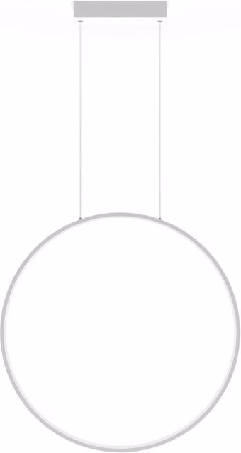 Sospensione Mirror bianca Ø90 LED 47W CCT IP44 Light Prestige