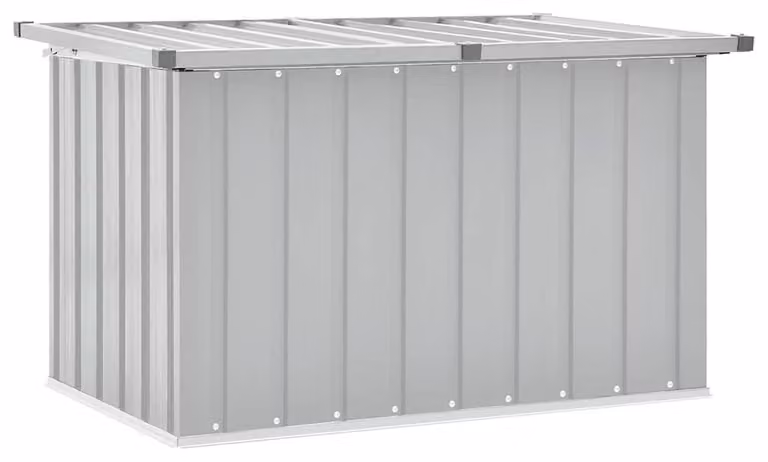 Baule da Giardino Grigio 109x67x65 cm
