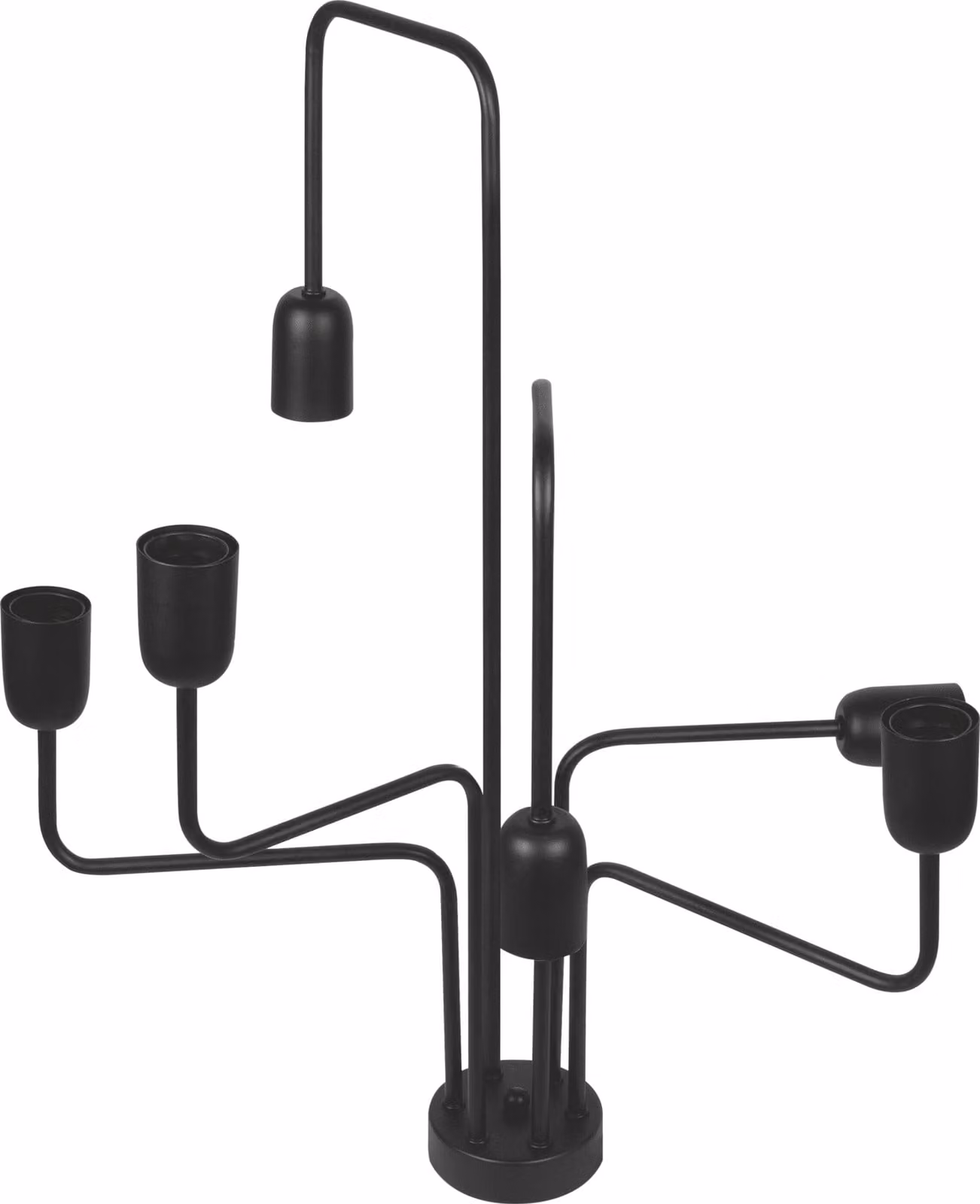LEDVANCE Vintage Edition 1906, Plafoniera con base E27, Tubi angolari, Senza lampadina, Tubo angolare