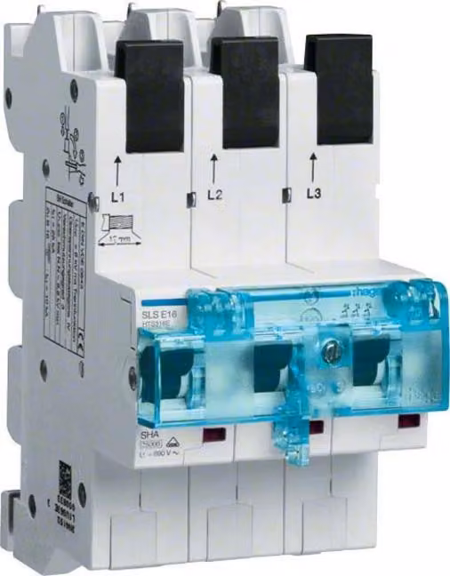Interruttore Hager SLS 3P Cs-50A sbarra HTS350C