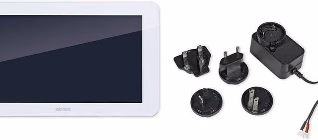 Schermo supplementare per videocitofono Vimar Monitor 7 pollici touchscreen bianco