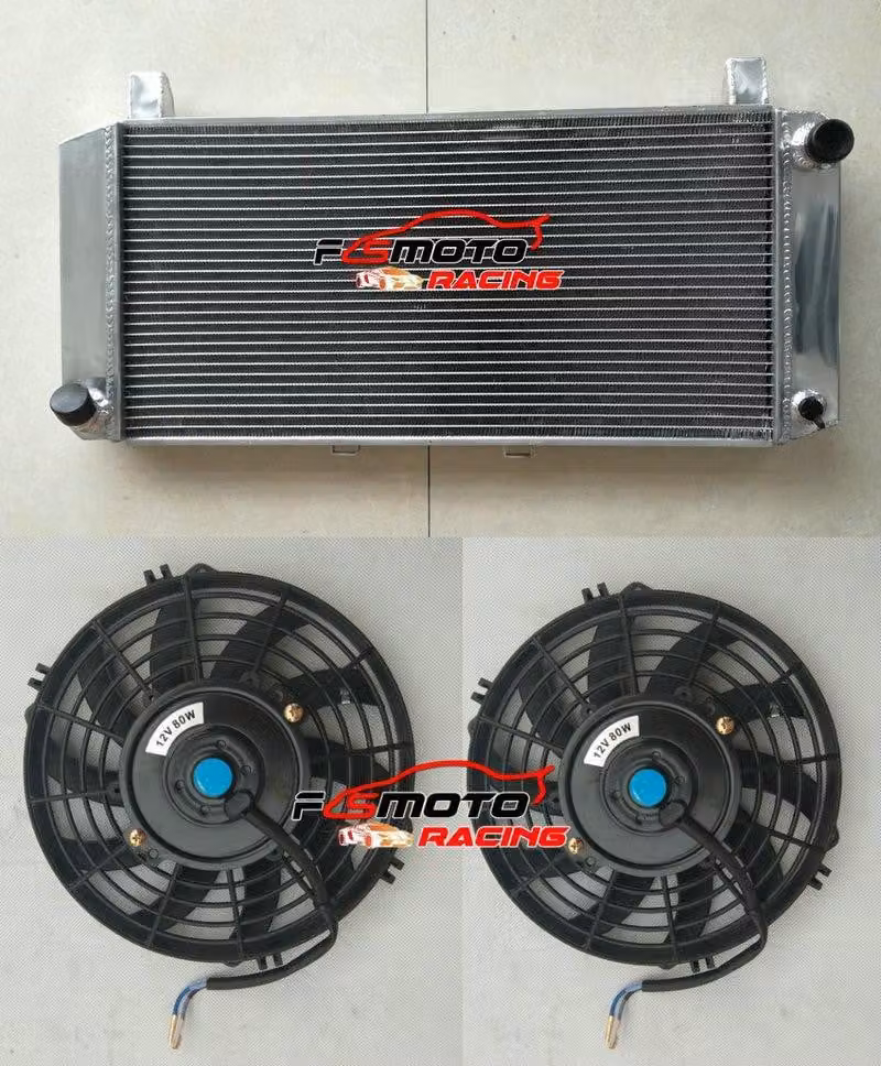 Radiatore in alluminio - Radiatore in alluminio 603x298x36 mm - 2 file - Per Lotus Esprit S3 Serie 3